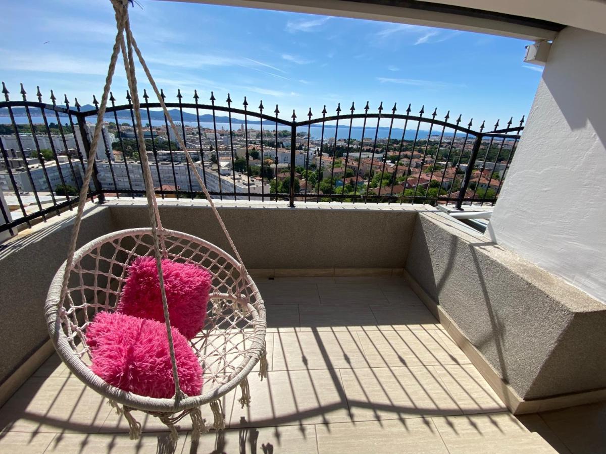 Golden View Penthouse Apartment Zadar Exterior foto